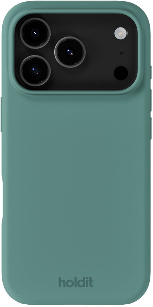 Holdit Silicone Case geschikt voor Apple iPhone 17 Pro Max - Moss Green
