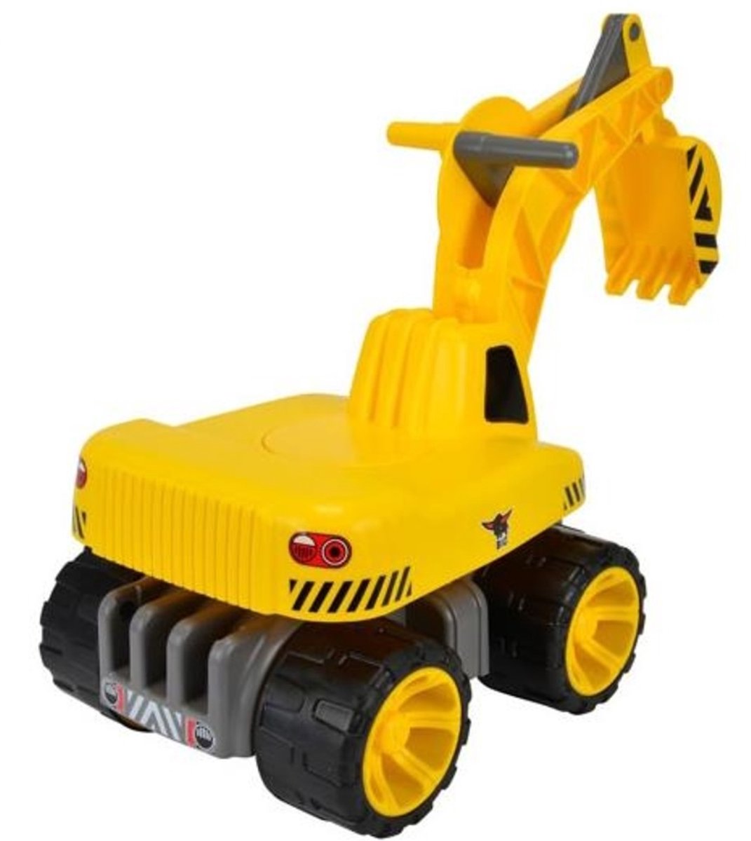 BIG 'Power Worker' Maxi Digger - Speelgoedvoertuig - Graafmachine - Geel