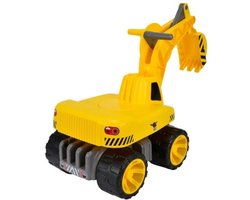 foto van BIG - Power Worker Maxi Graafmachine - Loopauto - Werkvoertuig - 50kg belastbaar - vanaf 3 jaar - Buitenspeelgoed