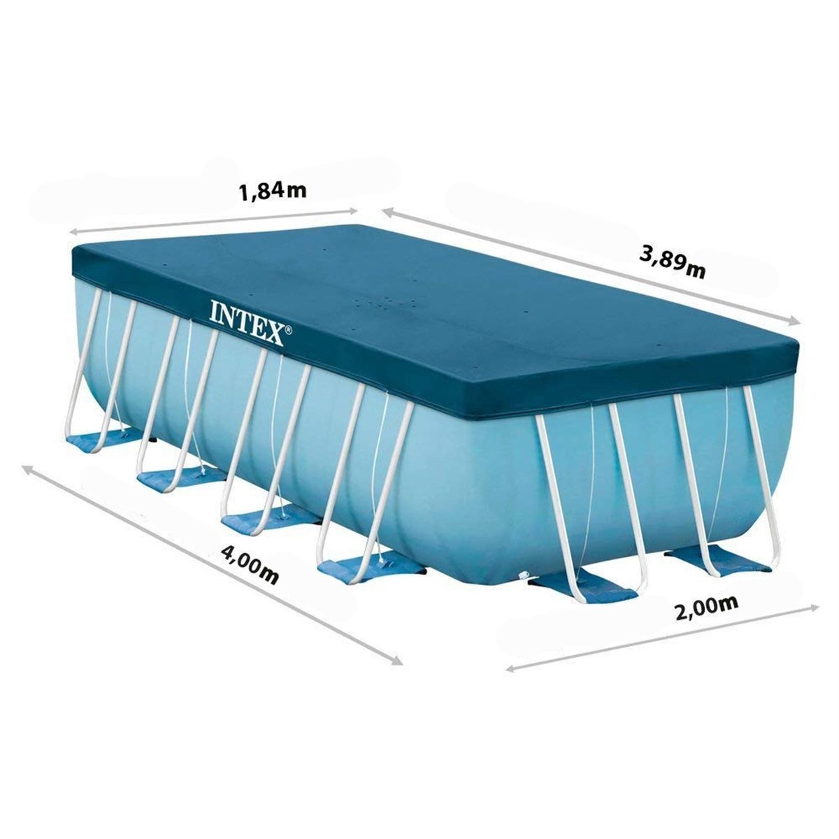 Intex Zwembad Afdekzeil - Rechthoekig 400 x 200 cm — afbeelding 15
