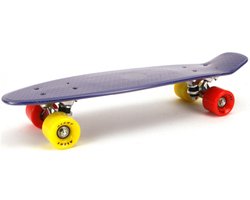 Alert Skateboard – 55 cm, blauw