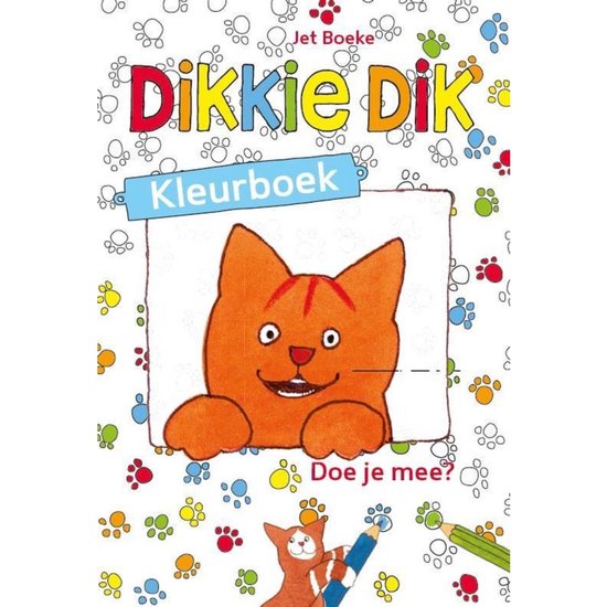 Dikkie Dik - Dikkie Dik Kleurboek - cover