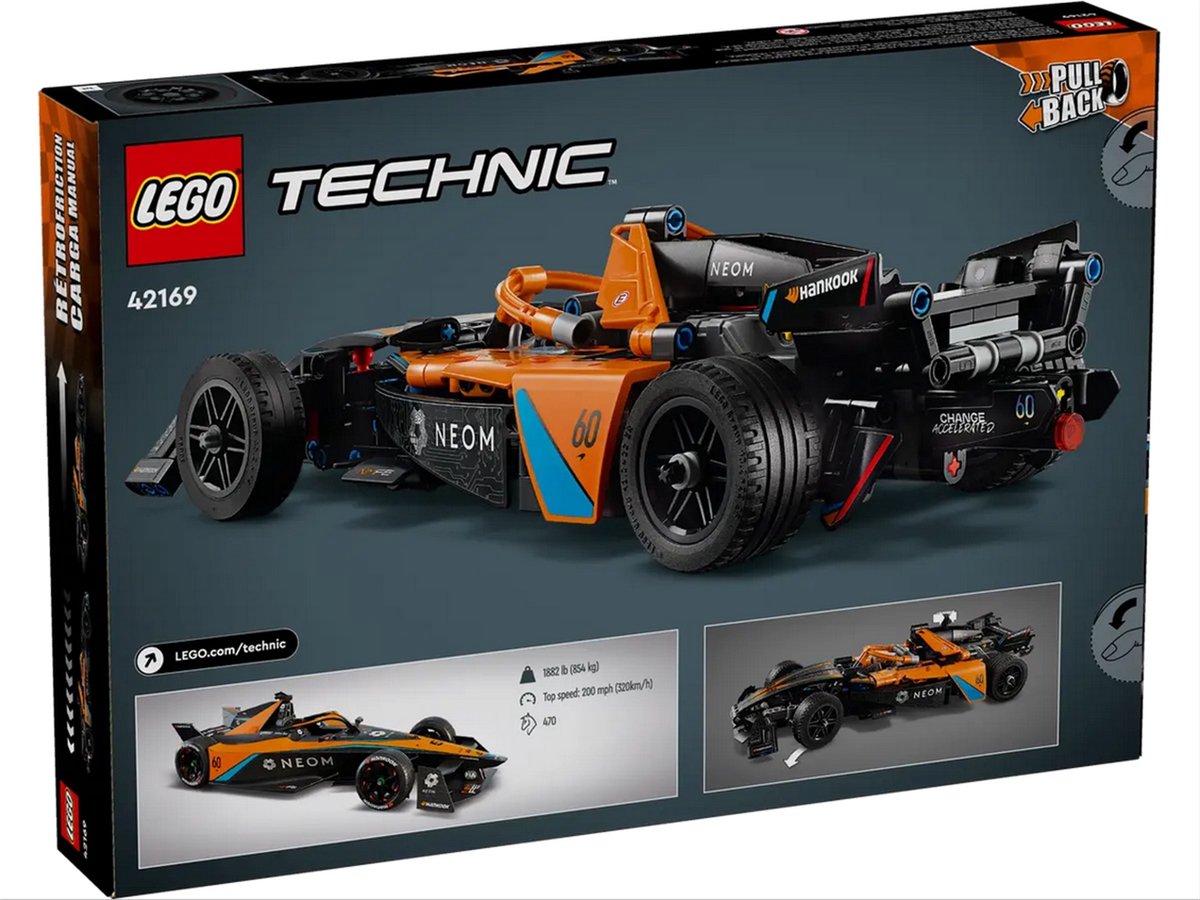 LEGO Technic NEOM McLaren Formula E racewagen - 42169 — afbeelding 23