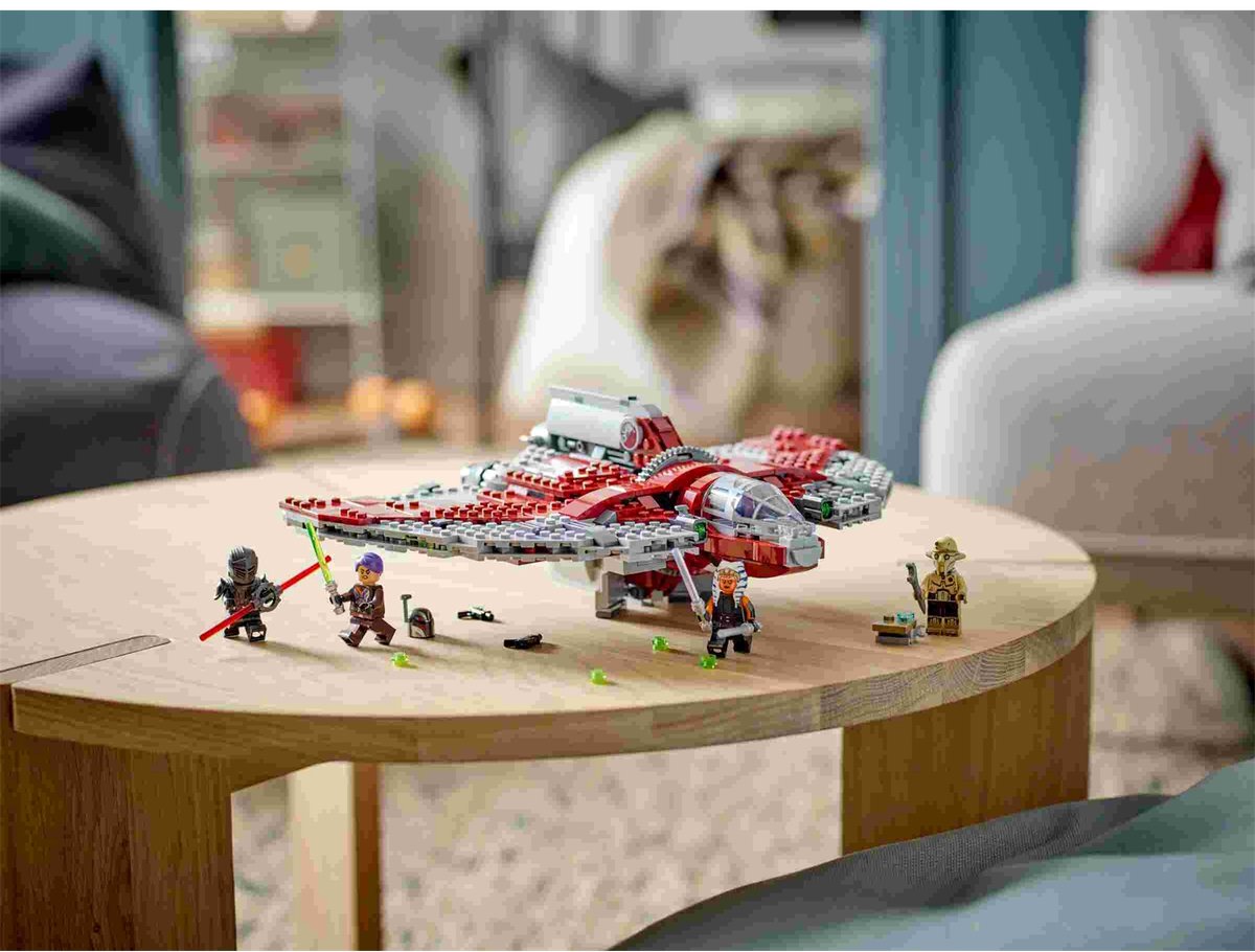 LEGO Star Wars Ahsoka Tano's T-6 Jedi shuttle Bouwbaar Ruimteschip - 75362 — afbeelding 5
