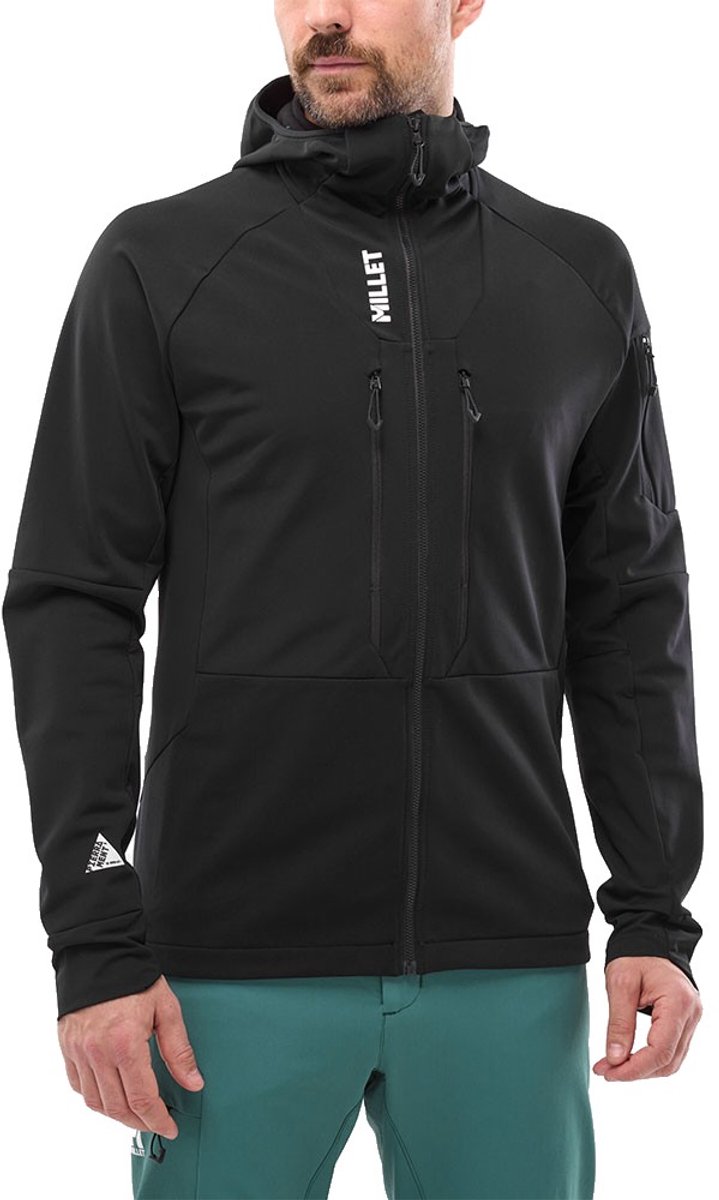 Millet Pierra Ment Fleece Met Volledige Rits Zwart L Man
