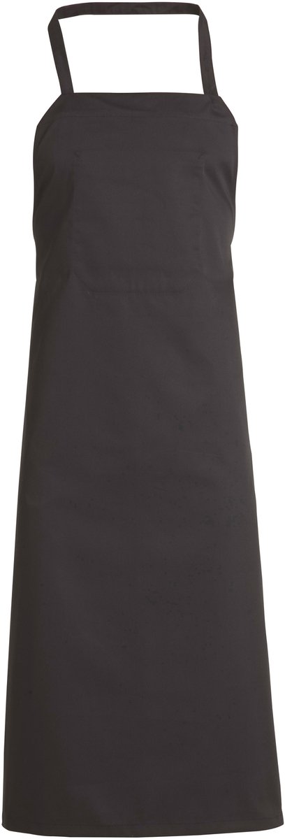 Kentaur Extra wide bib apron 31502-2 - Black - UNI