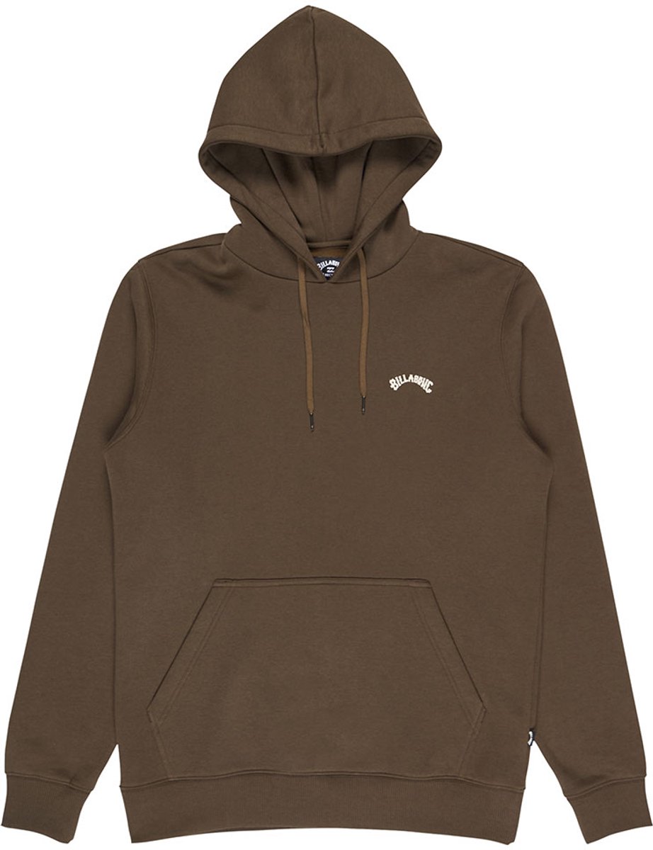 Billabong Arch Hoodie M Man Dark Cedar