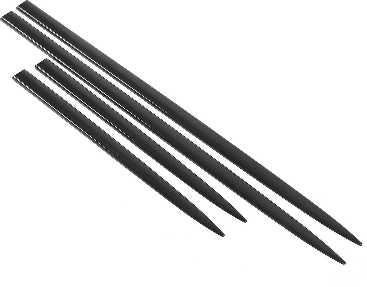 Auto Deur Edge Guards 4 Stks - Magnetische Beschermstrip - Waterdicht - Helder Zwart
