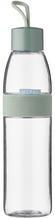 Mepal Waterfles - 700 ml - Drinkfles - Ellipse - Nordic black