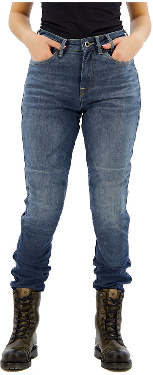 REV'IT! Victoria 2 Ladies SF Classic Blauw Used Motorjeans - Maat L32/W36 - Broek