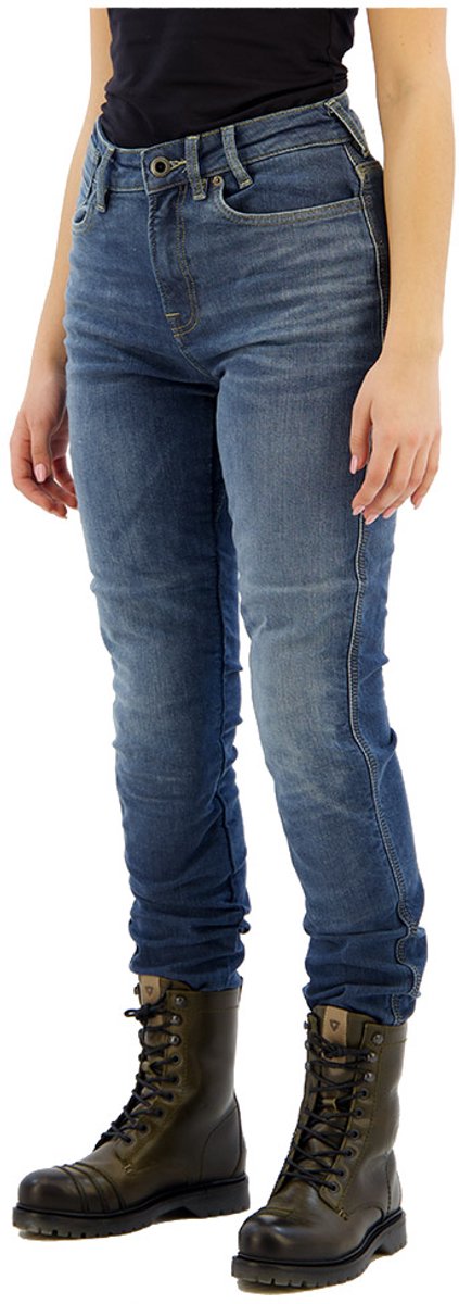 REV'IT! Victoria 2 Ladies SF Classic Blauw Used Motorjeans - Maat L32/W36 - Broek – foto 4