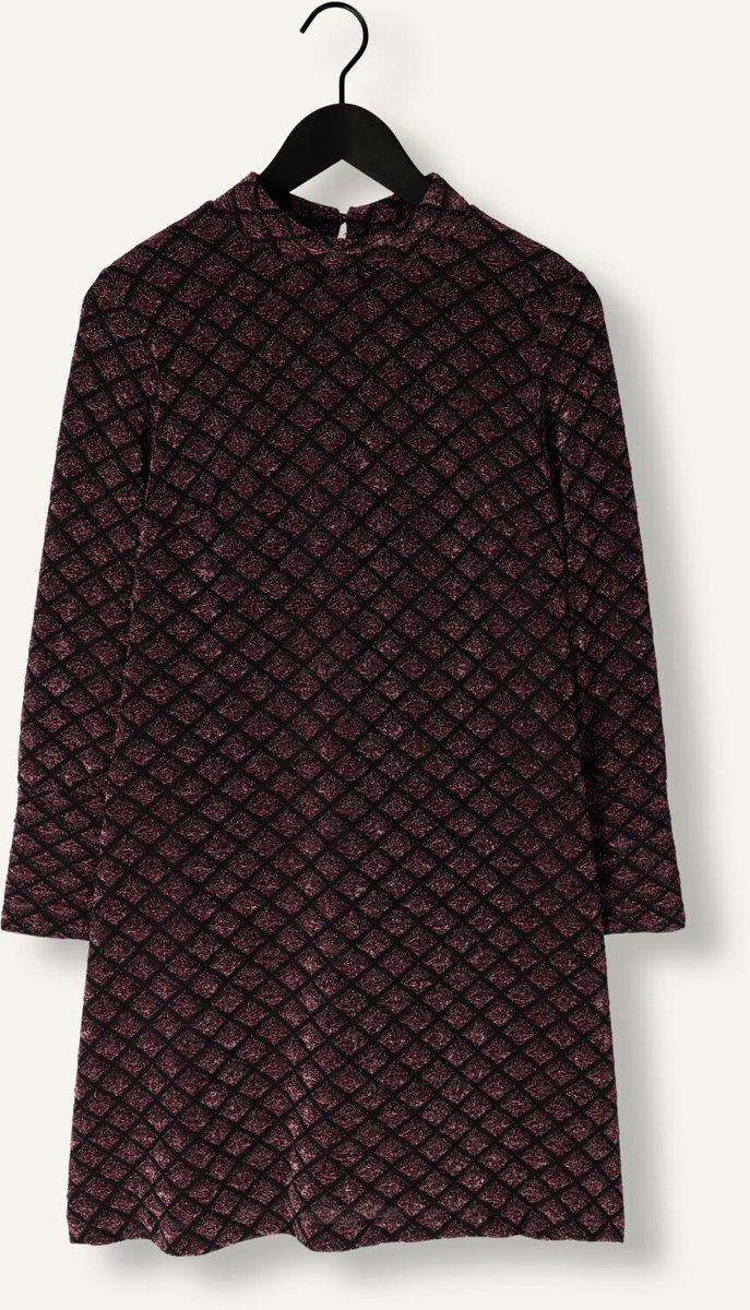 Ana Alcazar Dress Drop Back Dames - Jurk - Bordeaux - Maat 34