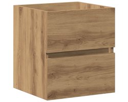 vidaXL - Badkamer - wastafelkast - Artisan - Oak - 41x38,5x45 - cm - Engineered - Wood