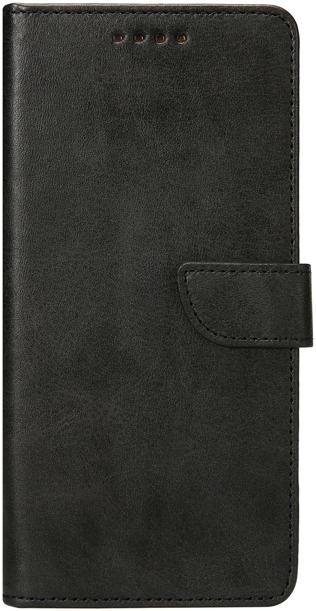 Rixus Bookcase For Apple iPhone 16 Plus Black