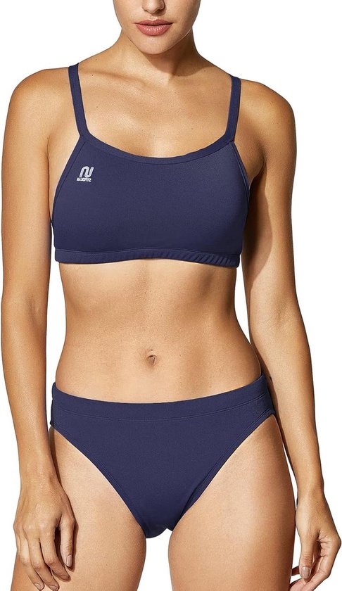 inhzoy Badpak voor meisjes, 3-delig, bikini, tankini-set met
