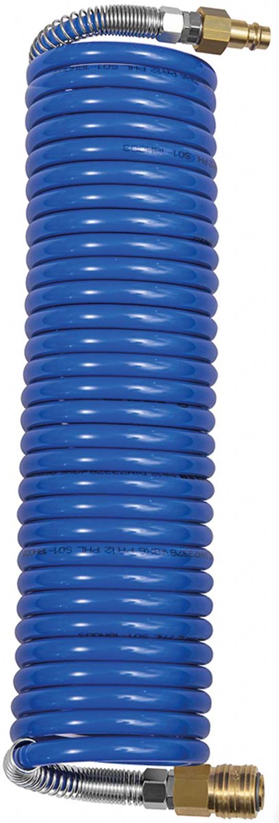 Riegler Spiraalslangkoppelingenset Standaardkoppeling PA Ø 8 x 6 mm Lengte 5 m - 158127