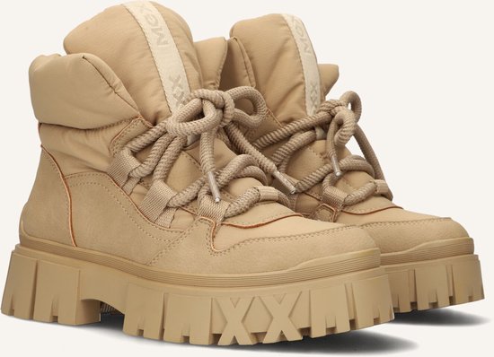 Mexx Pleun Killah Bottes pour femmes Femme - Beige - Taille 38