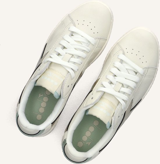 Baskets Diadora Game L Low Waxed Métal Wn - Baskets pour femmes en cuir - Femme - Wit - Taille 37