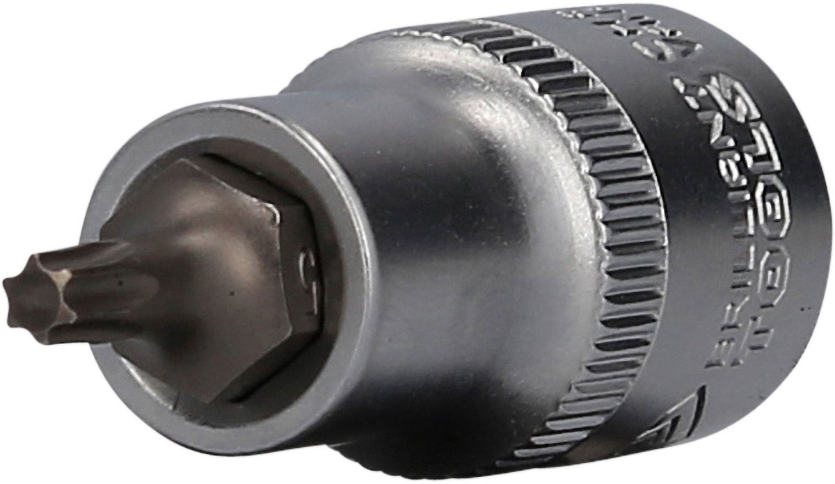 BRILLIANT TOOLS 1/2" Torx-bit dop 55 mm lang T25 - BT022971