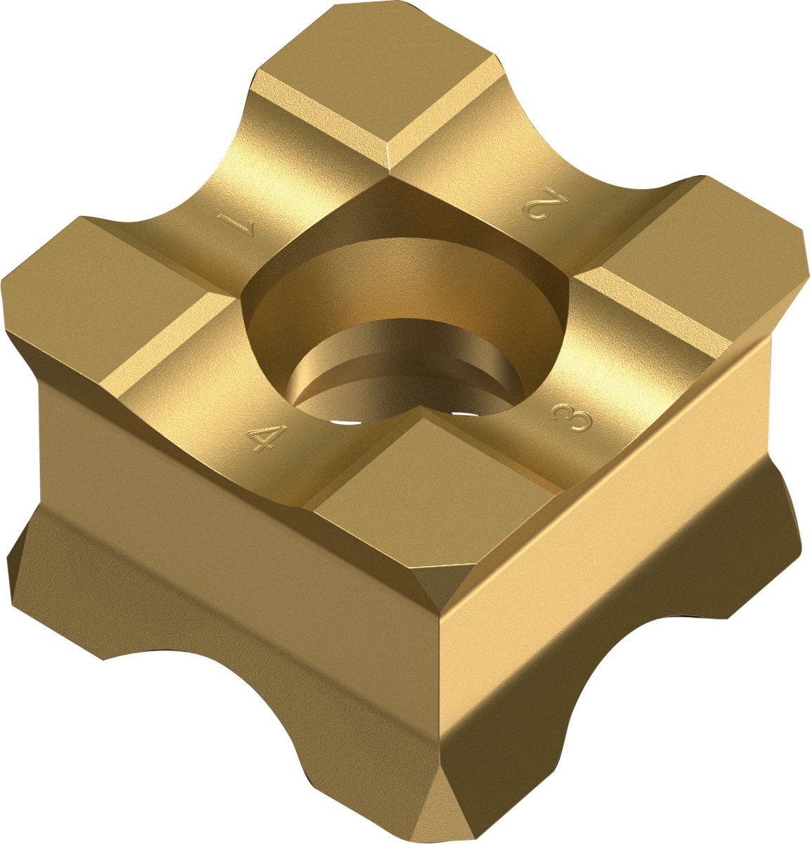 Fein 10x wisselplaat KX 4 mm uni - 64302015010