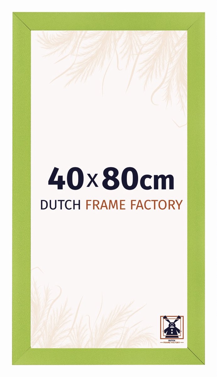 Dutch Frame Factory Fotolijst 40x80 cm - MDF - Groen - Praag