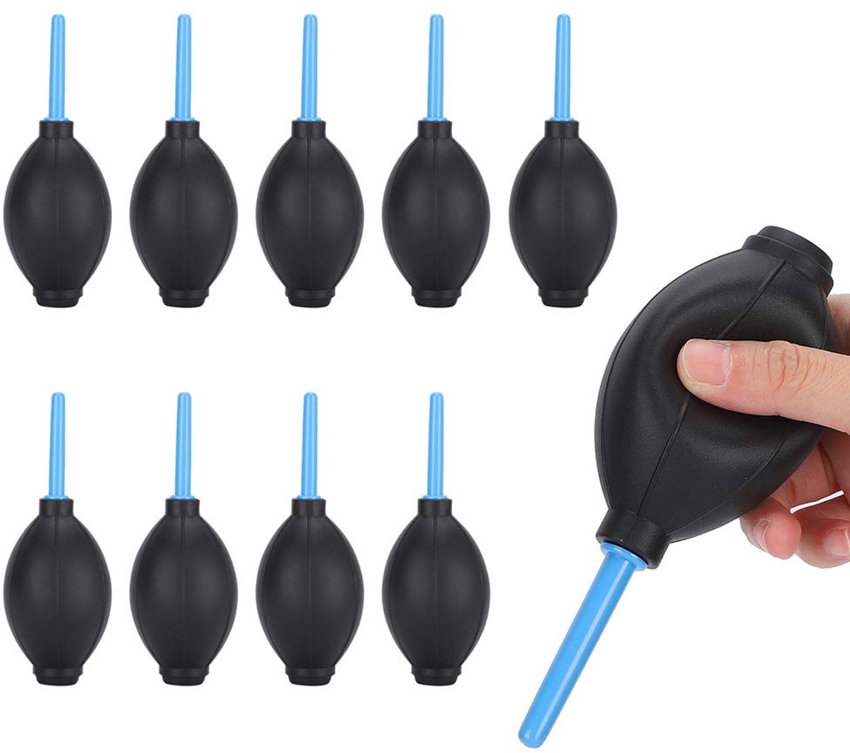10PCS Gummi bläst Staubball Luftgebläse Staubreiniger Lampengebläse für Wimpernverlängerungen, Sukkulenten, Tastatur, Kamera