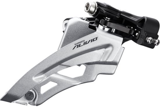 Voorderailleur 3 x 9-speed Shimano Alivio FD-M3100 side swing/front pull - met middelhoge klem - 40T (66-69°) van Shimano — afbeelding 5