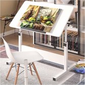 29 1/2''L X 19 2/3''W Verstelbaar (5 - Positie) Schuine Opstellen Tafel Board voor Tekenen, Diamant Schilderen, Puzzel