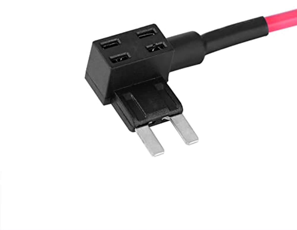 Auto Voeg een Circuit Zekeringkraan toe, Auto Zekeringadapter Blade Zekeringhouder met 15A Blade Pack van 5 (Mini) Andere accessoires