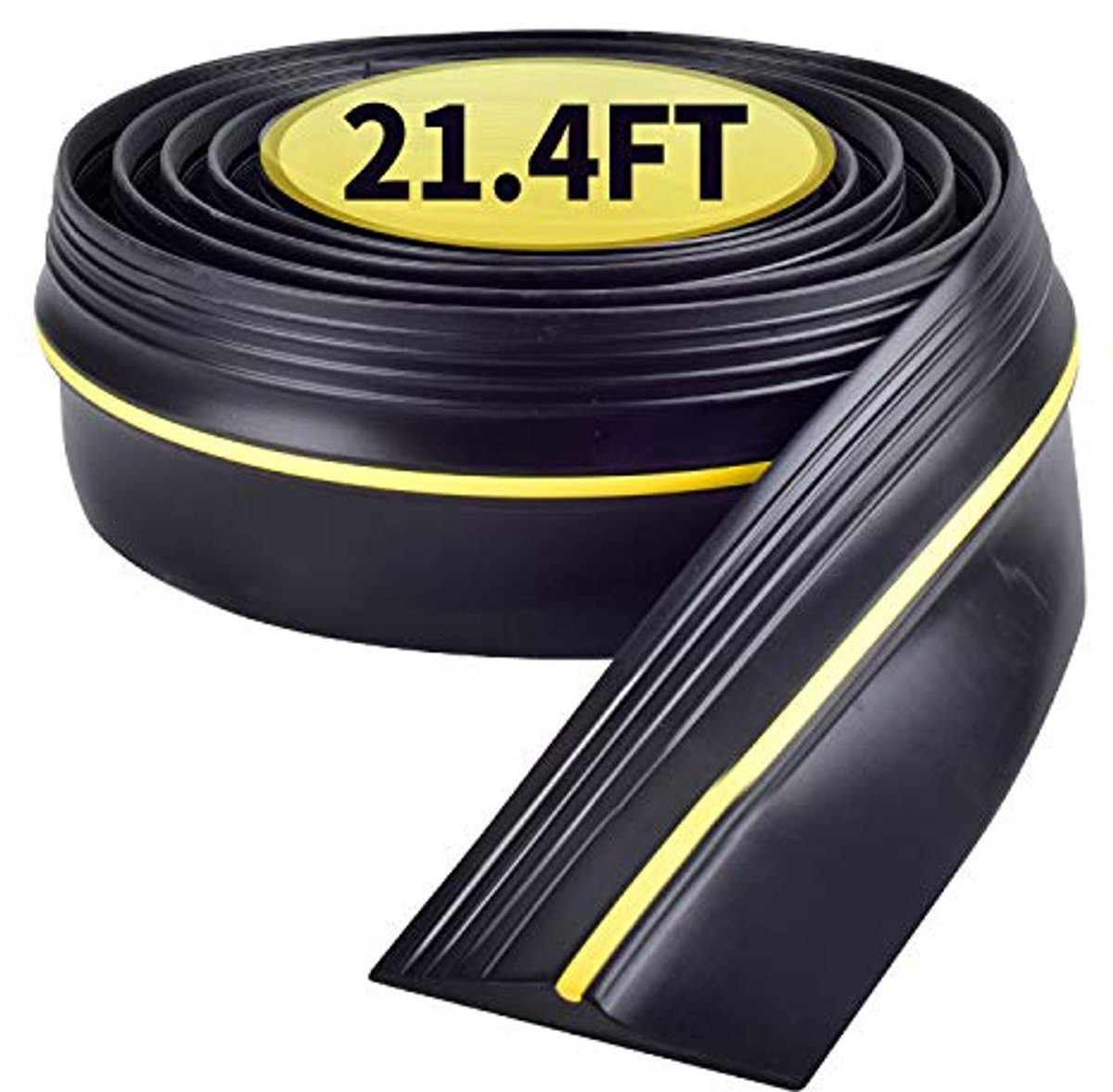 Weerbestendige Garage Deur Drempel Seal - Eenvoudig Snijden Vervangende Strip (11.5FT / 21.4FT)