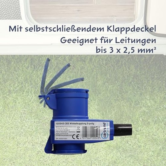 GAMMA | Cee geaard stopcontact 5-polig 400V grijs kopen? | Stopcontacten
