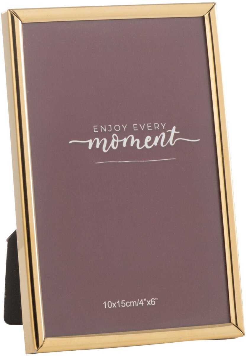 J-Line fotolijst Tracy - metaal - goud blinkend - small