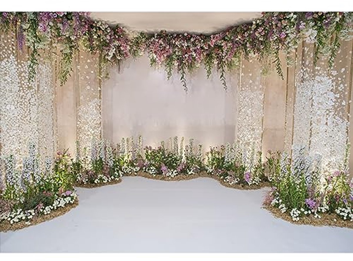 Bruiloft Foto Achtergrond 3x2m voor Ceremonie en Fotoshoots