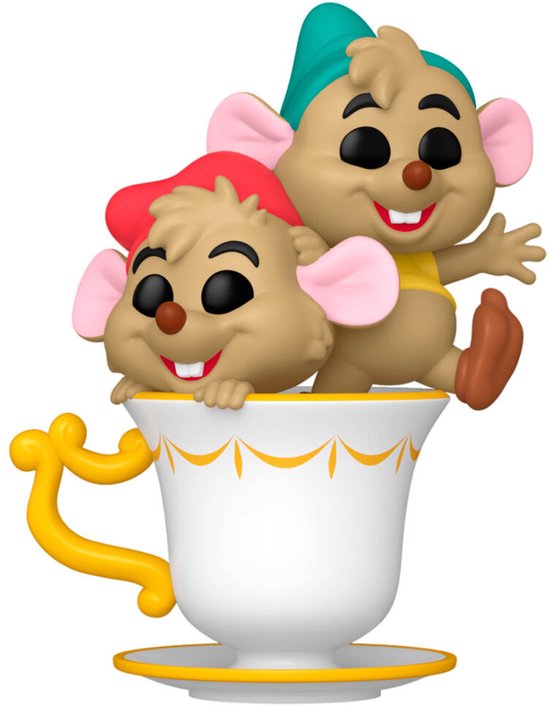 Funko Cinderella 75th Anniversary POP! Disney Vinyl Figure J&G in cup 9 cm POP! Figuur