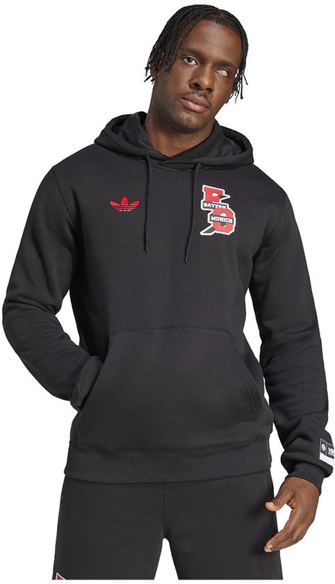 Sweat à capuche Adidas FC Bayern VRCT Zwart XL homme