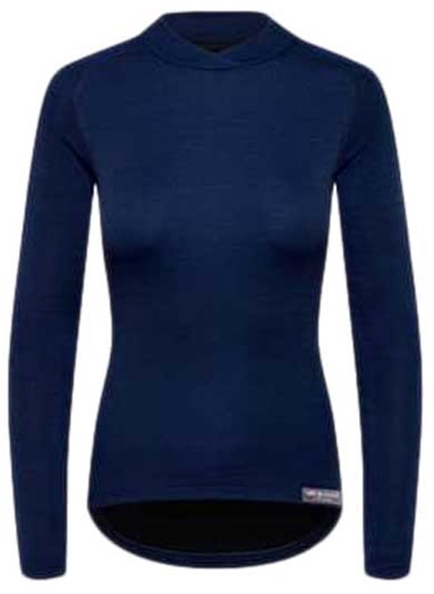 CafÉ Du Cycliste Cosette Lange Mouwen Basislaag Blauw S Vrouw