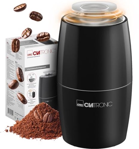 Commerciële Koffiebonenmolen 200W Motor Roestvrijstalen Timer Controle Koffie Es