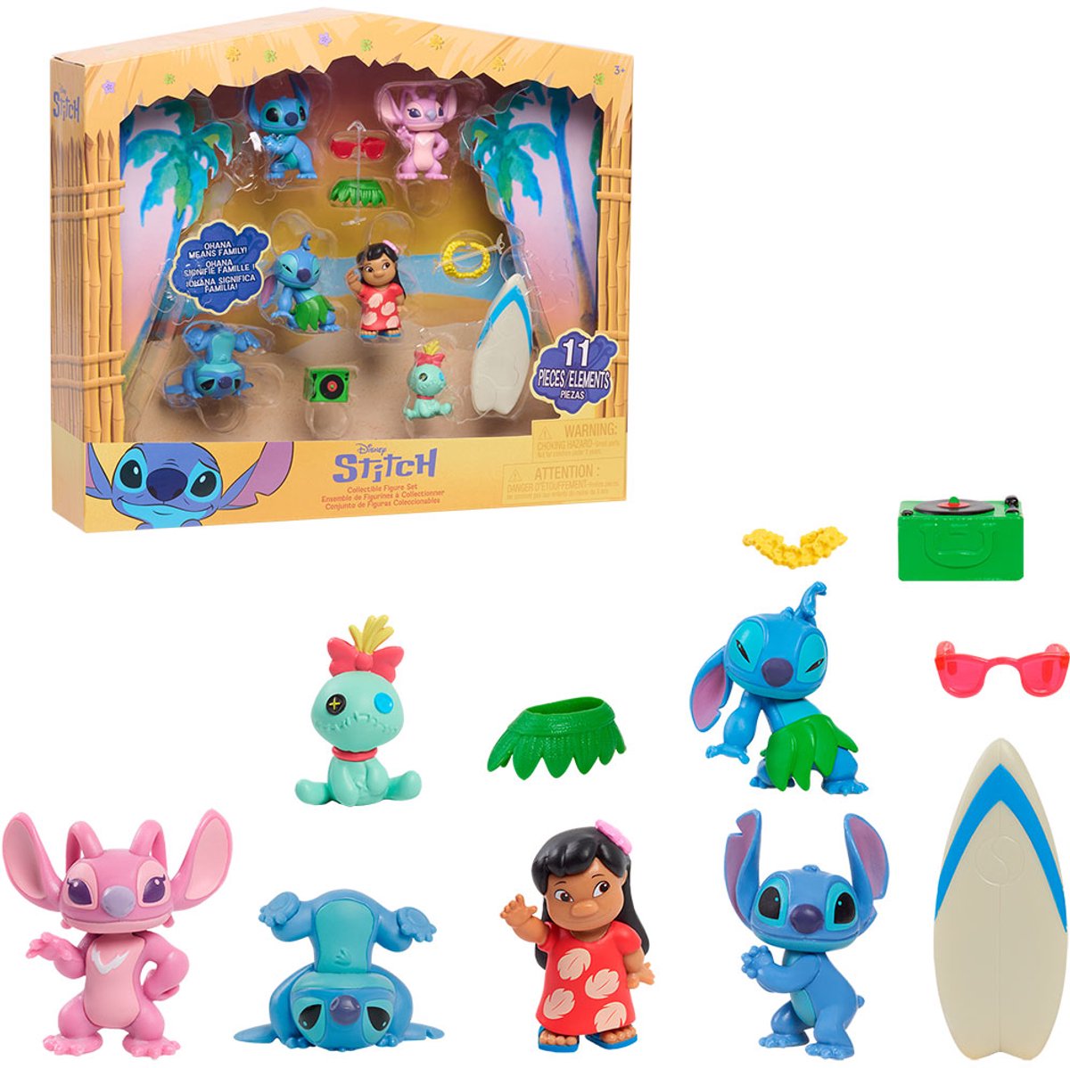 Just Play Stitch Collectieve Figuren Veelkleurig
