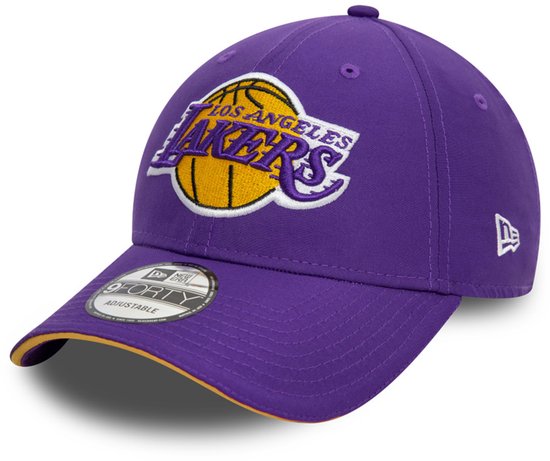 Casquette New Era Microfibre 9forty La Lakers Violet Homme