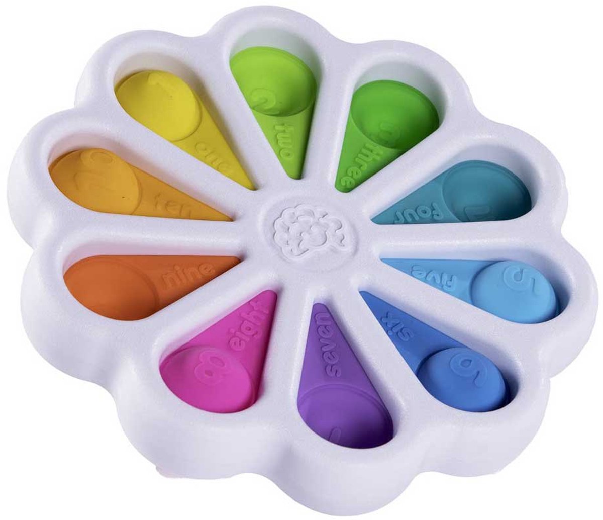 Fat Brain Toys Dimpl Digits Sensorische Tablet Transparant Kinderen