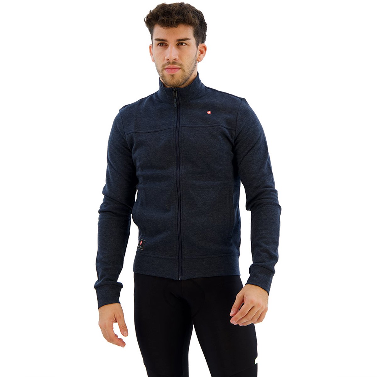 Castelli Vigorelli Track Jas Blauw M Man