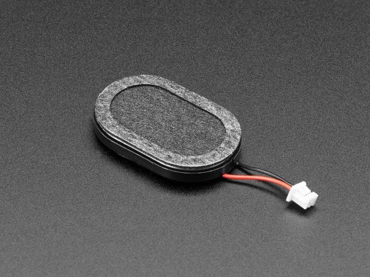 Mini ovale luidspreker 8 Ohm 1 Watt voor audioprojecten