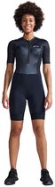 2xu Aero Hex Korte Mouw Triatlonpak Zwart XS Vrouw