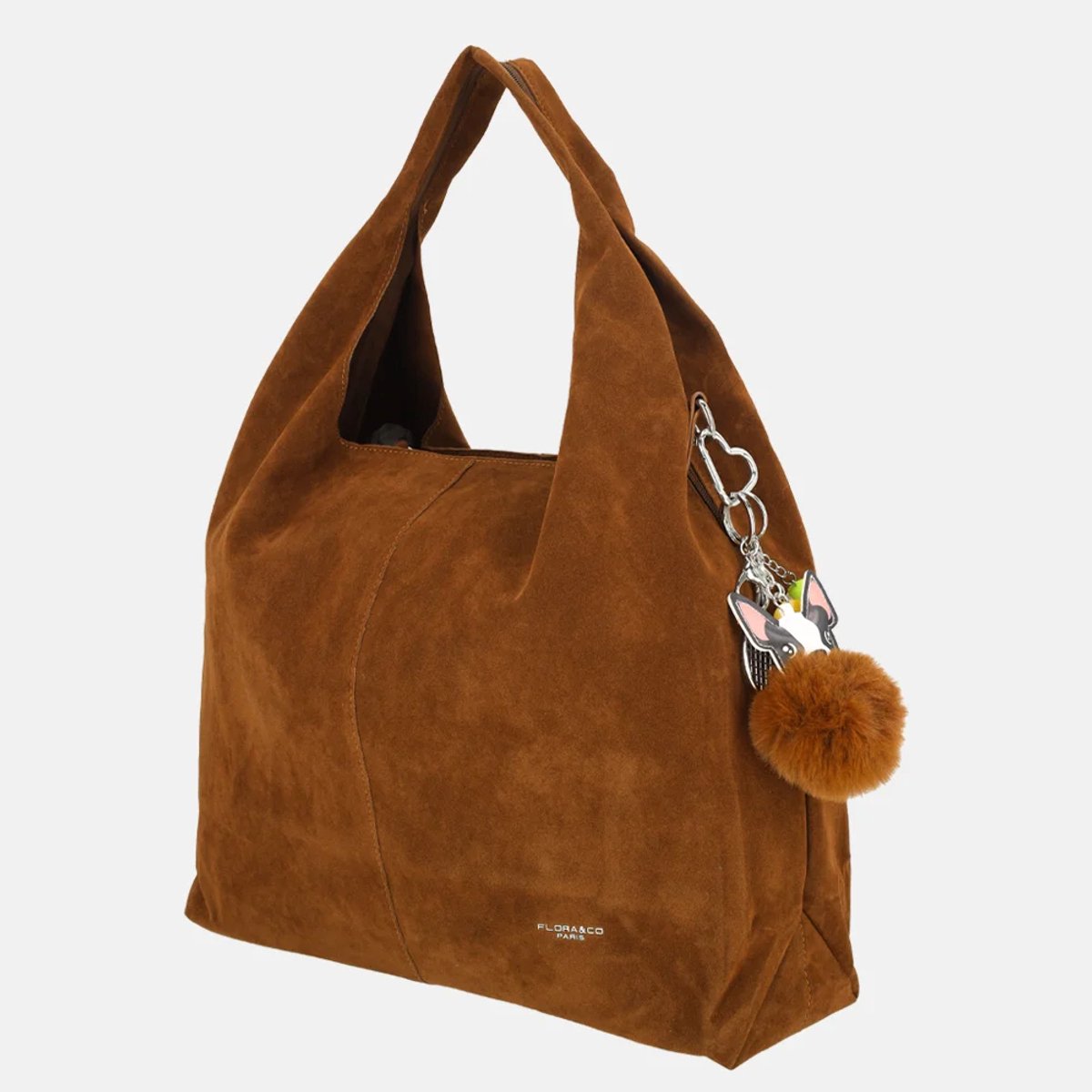 Flora & Co buideltas suedine camel
