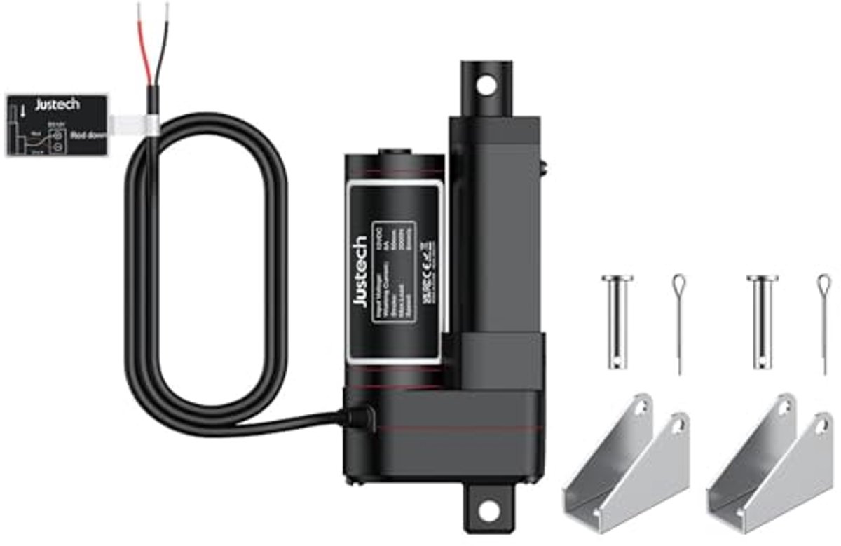 Lineaire Actuator 3000N 50mm met 12V DC Motor en Regelbare Snelheid - Elektrische Putter voor Poorten