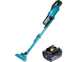 Makita DCL 286 FM accustofzuiger 18 V 0,25 l borstelloos + 1x accu 4,0 Ah - zonder oplader