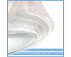 10 Stofzuigerzakken voor Silence Force Allergy+ PARKETT - Compatibel en Hoge Kwaliteit