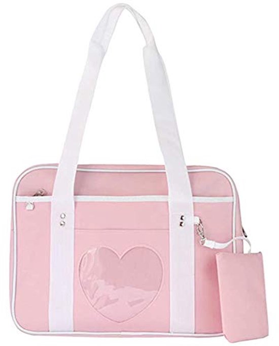 Schattige Schooltas voor Dagelijks Gebruik, Kattenpootafdruk Design