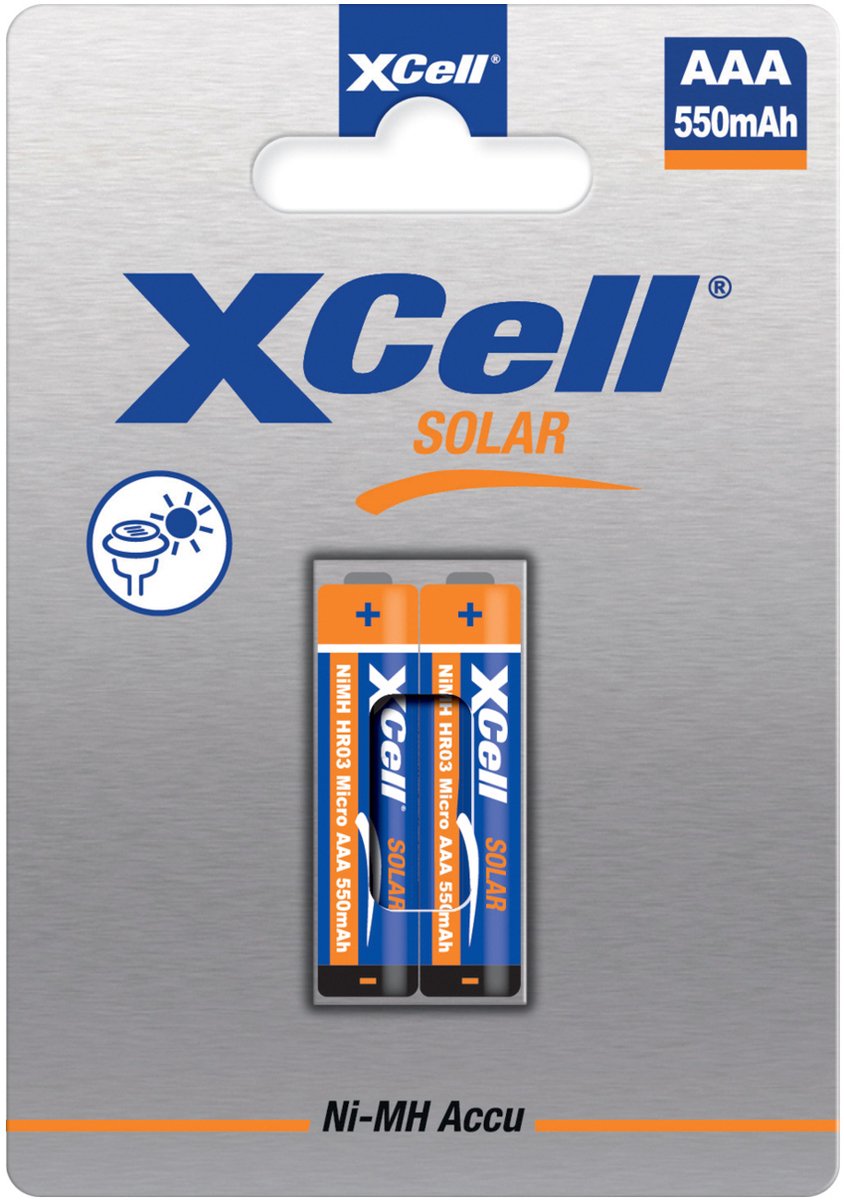 XCell 149446 huishoudelijke batterij Oplaadbare batterij AAA Nikkel-Metaalhydride (NiMH)