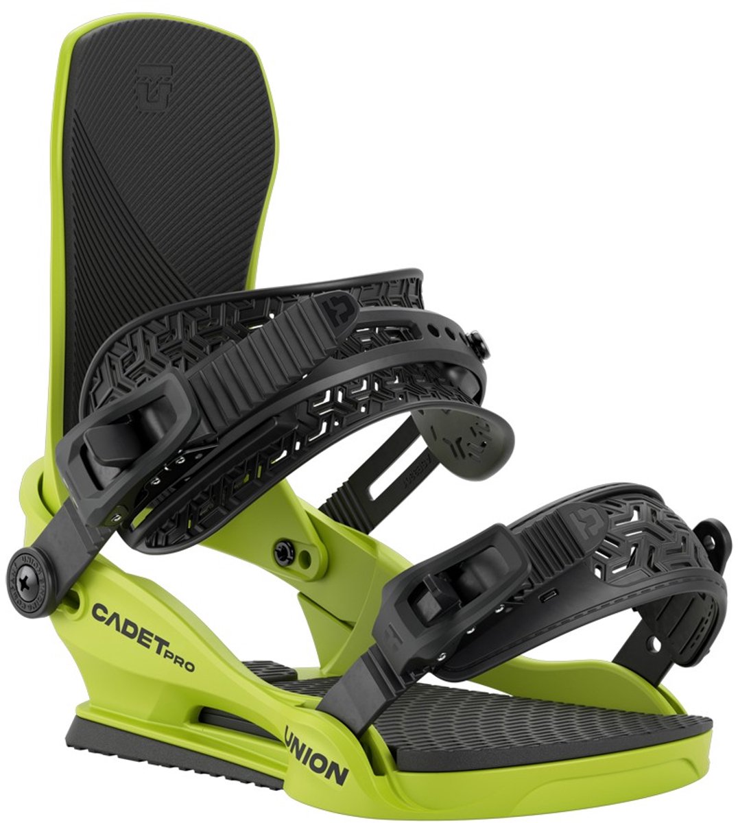 Union Binding Cadet Pro Junior Snowboardbindingen Groen M Kinderen